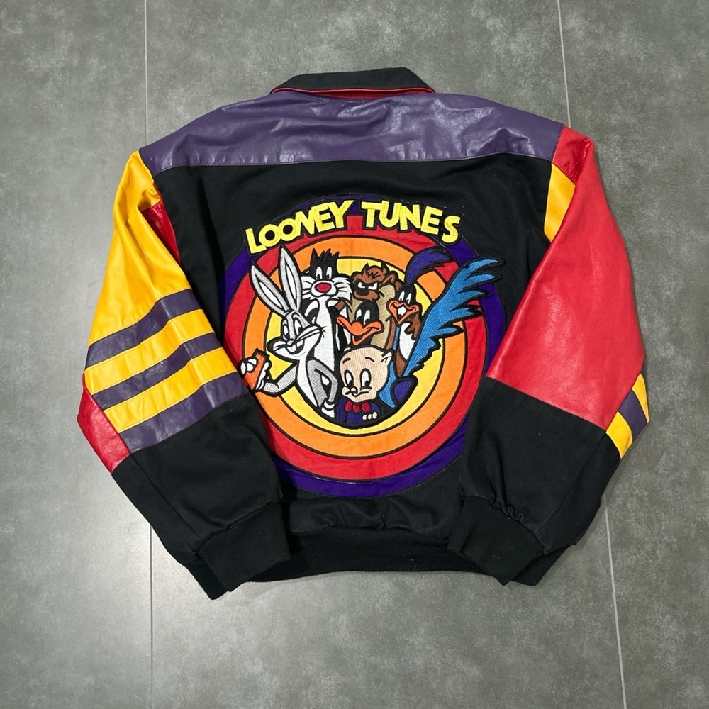 Vintage Jeff Hamilton Looney Toons Jacket 🥕